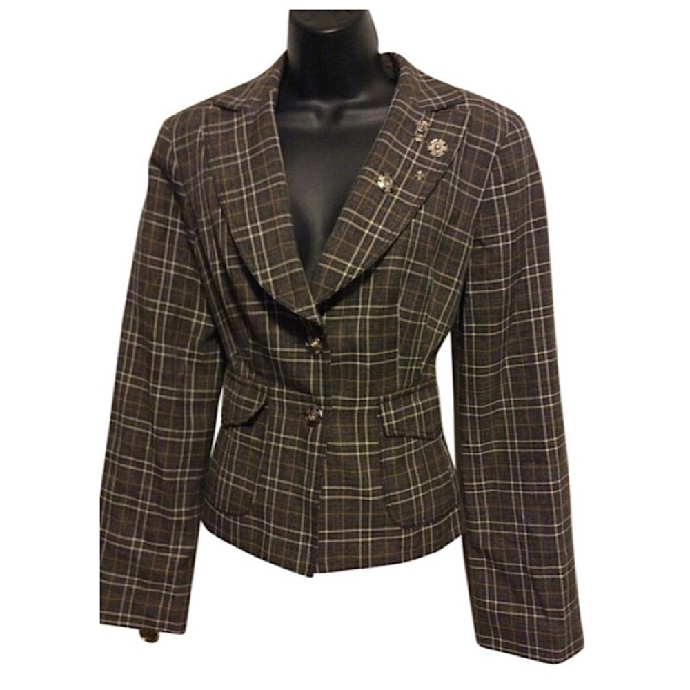 NP Plaid Blazer